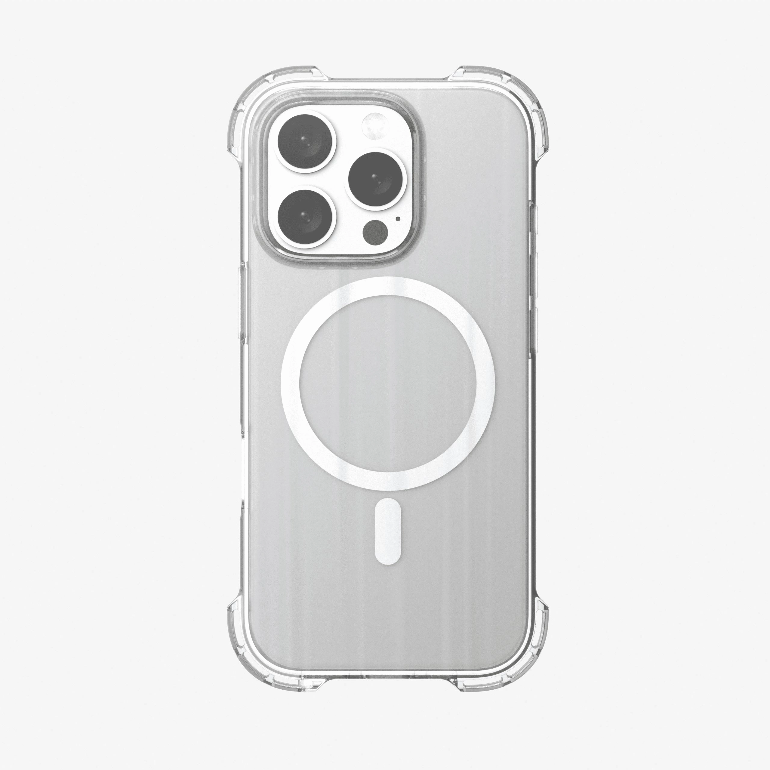 Onn. WIBIRB100149726 Apple iPhone 16 Pro Iridescent Phone Case W/MagSafe Compatibility