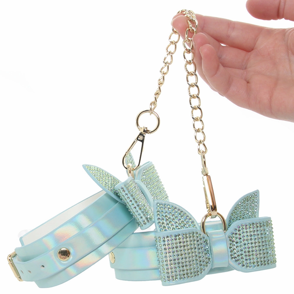 Ouch! Paris Collection Leg Cuffs in Blue