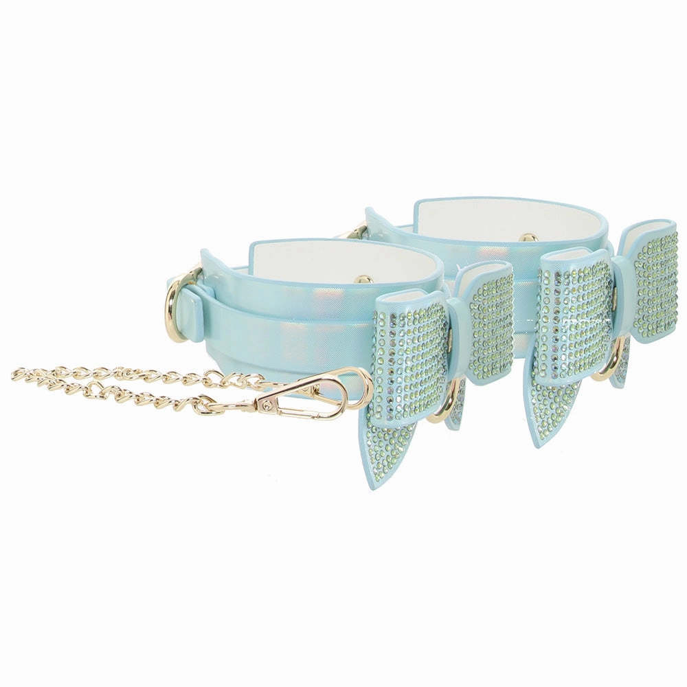 Ouch! Paris Collection Leg Cuffs in Blue