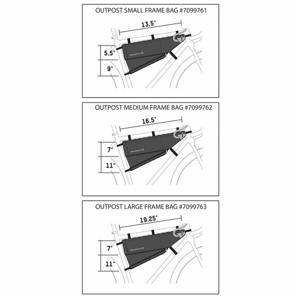 Outpost Frame Bag - M