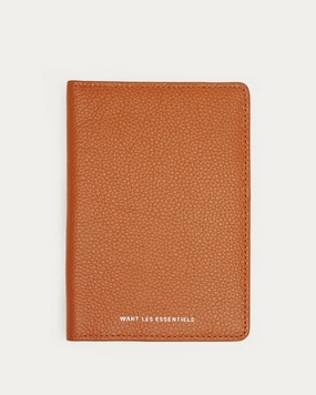 Pearson Pebble-Grained Leather Passport Cover