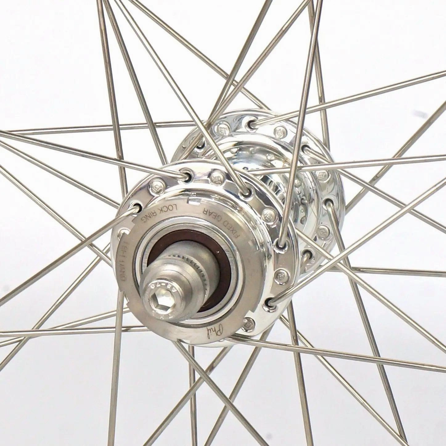 Phil Wood Low Flange/H Son TB14 Fixed Gear-Single Speed Wheelset