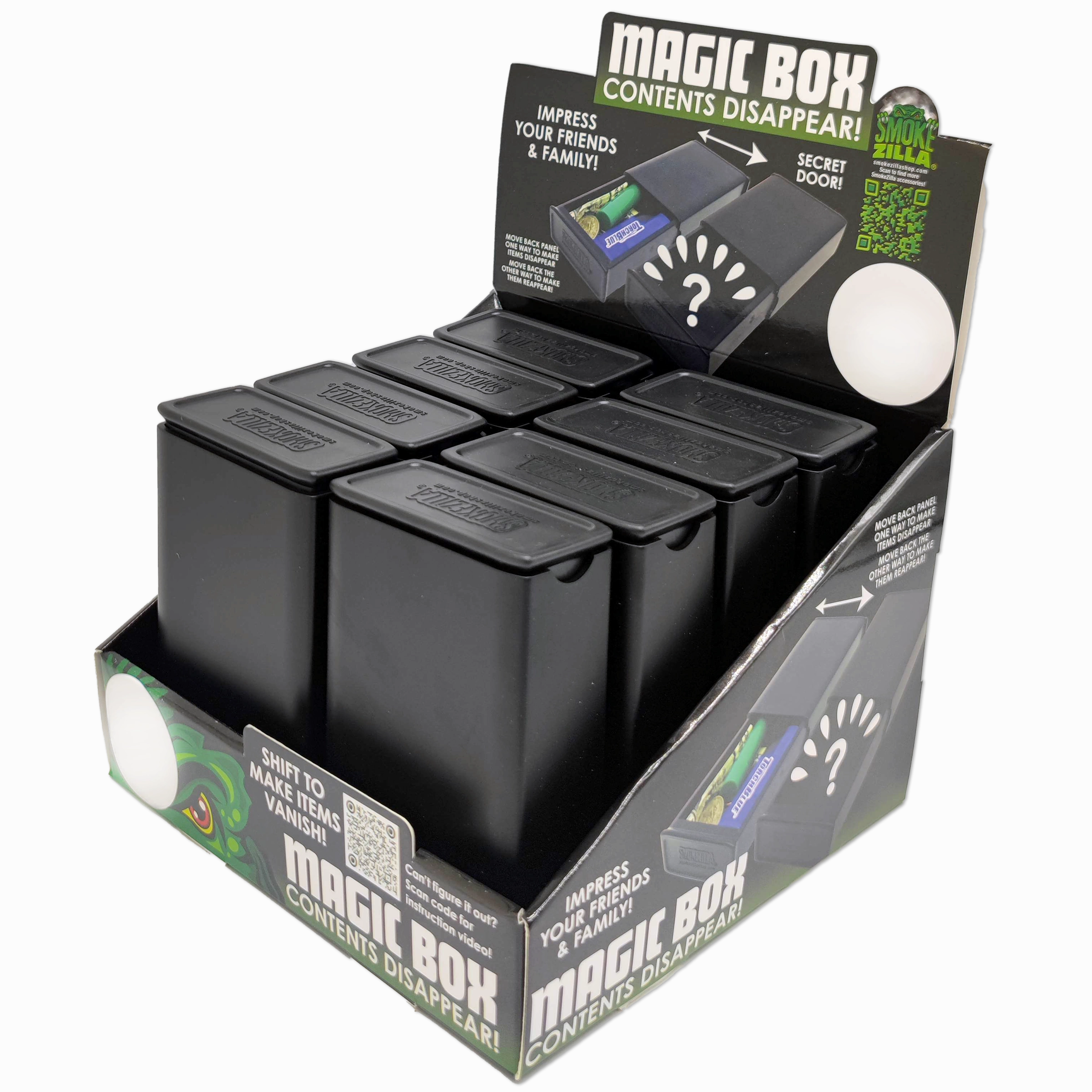 Plastic Magic Storage Box - 8 Pieces Per Retail Ready Display 23542
