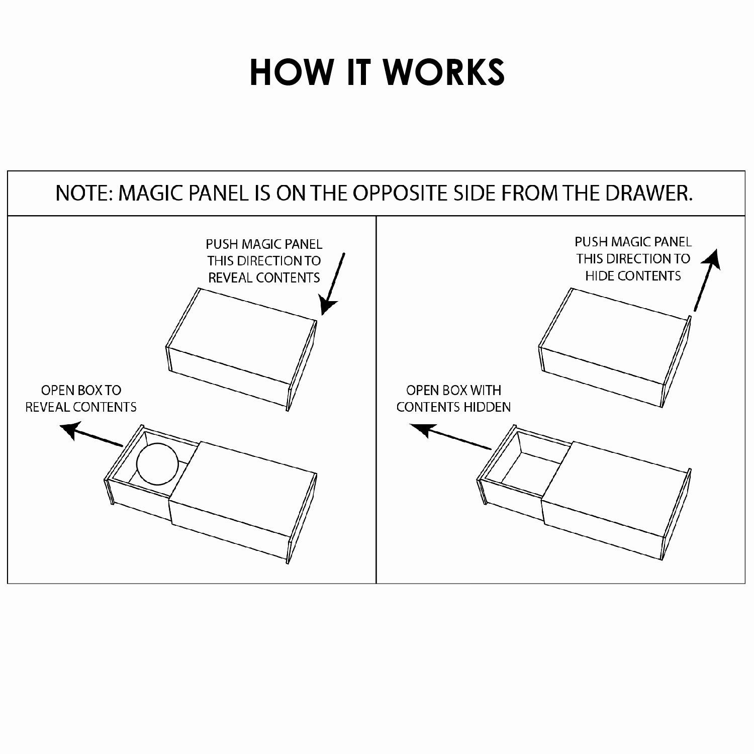 Plastic Magic Storage Box - 8 Pieces Per Retail Ready Display 23542