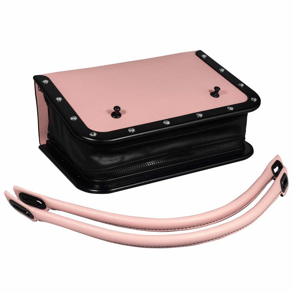 Portable Thrusting Handbag Sex Machine - Light Pink