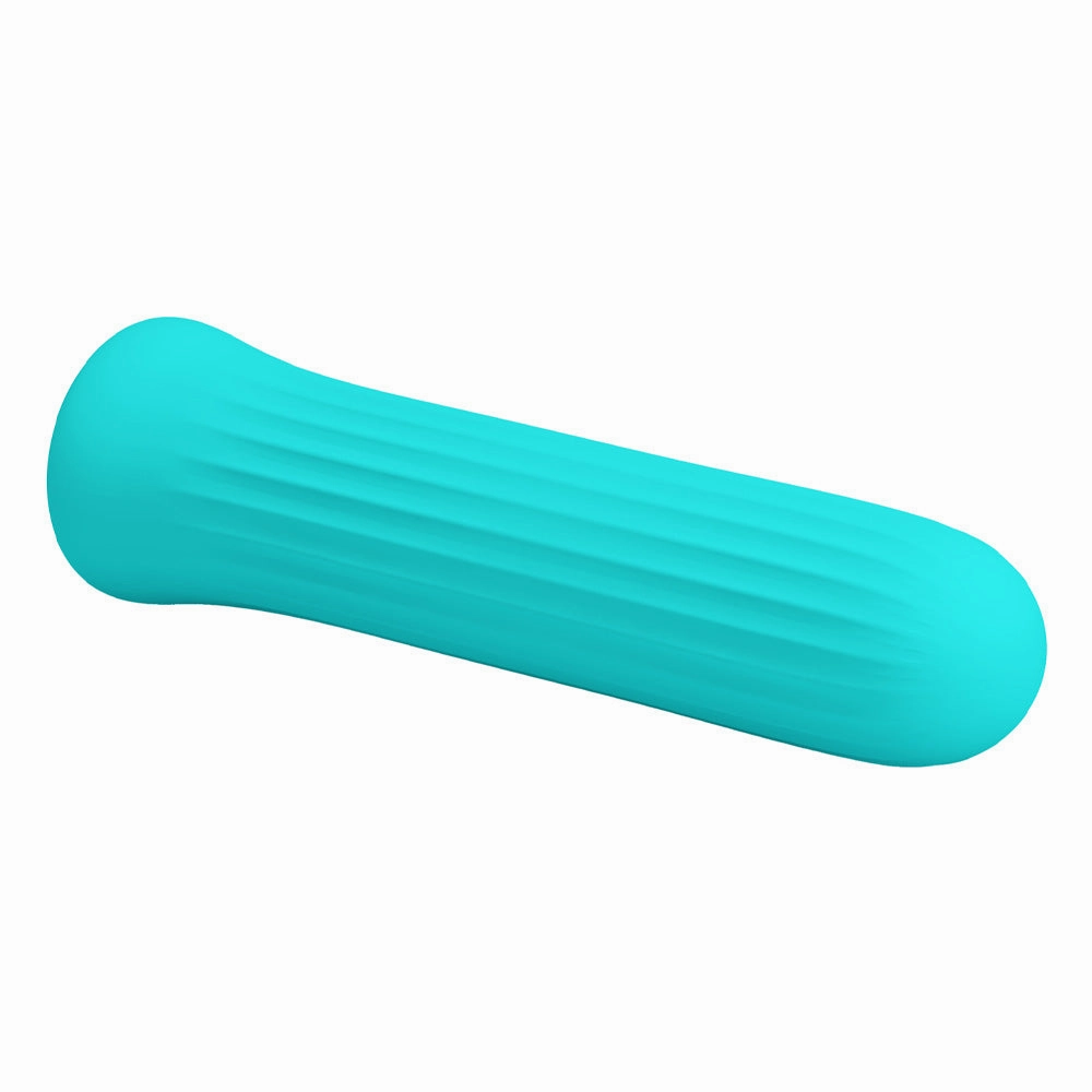 Pretty Love Blanche Ribbed Silicone Bullet Vibrator