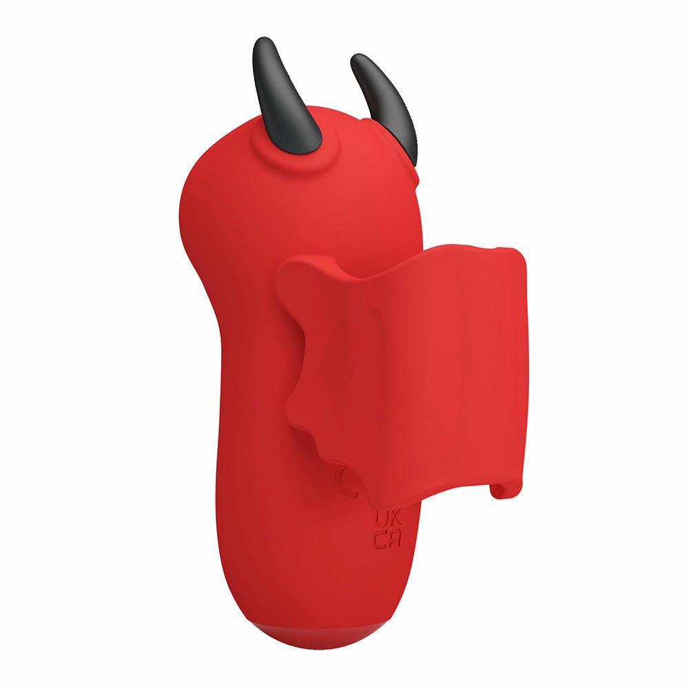 Pretty Love Magic Devil Clitoral Suction & E-Stim Finger Vibrator