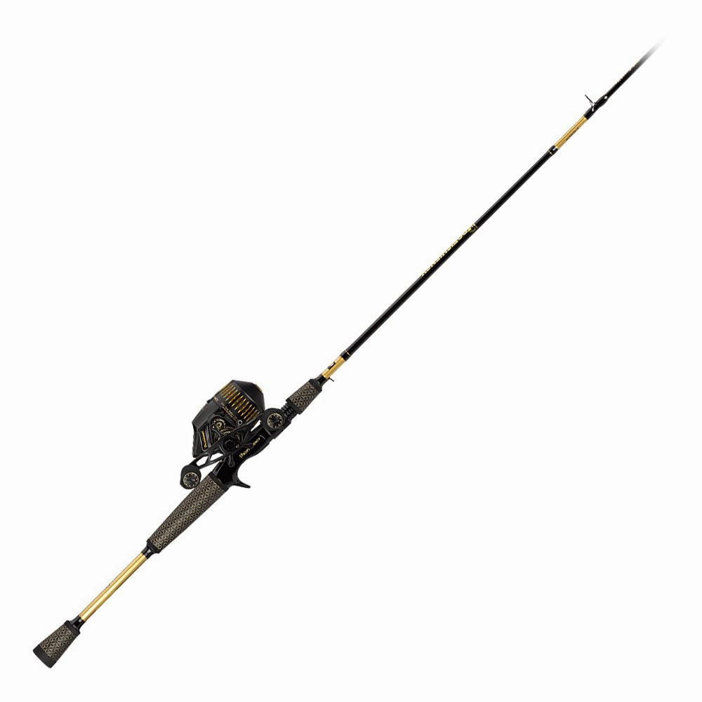ProFishiency Sniper Spincast Combo - Black/Gold