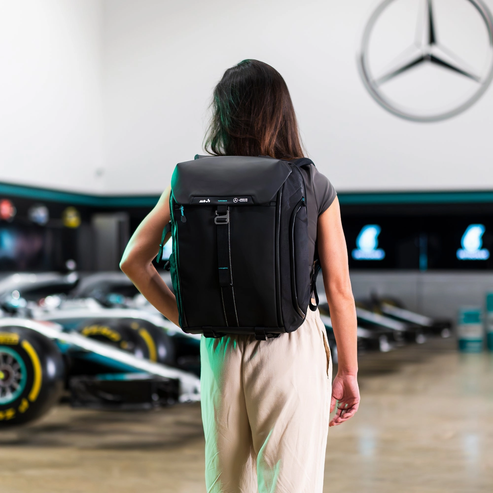 Protective Lid Backpack - Optimal x Mercedes-AMG F1 Team