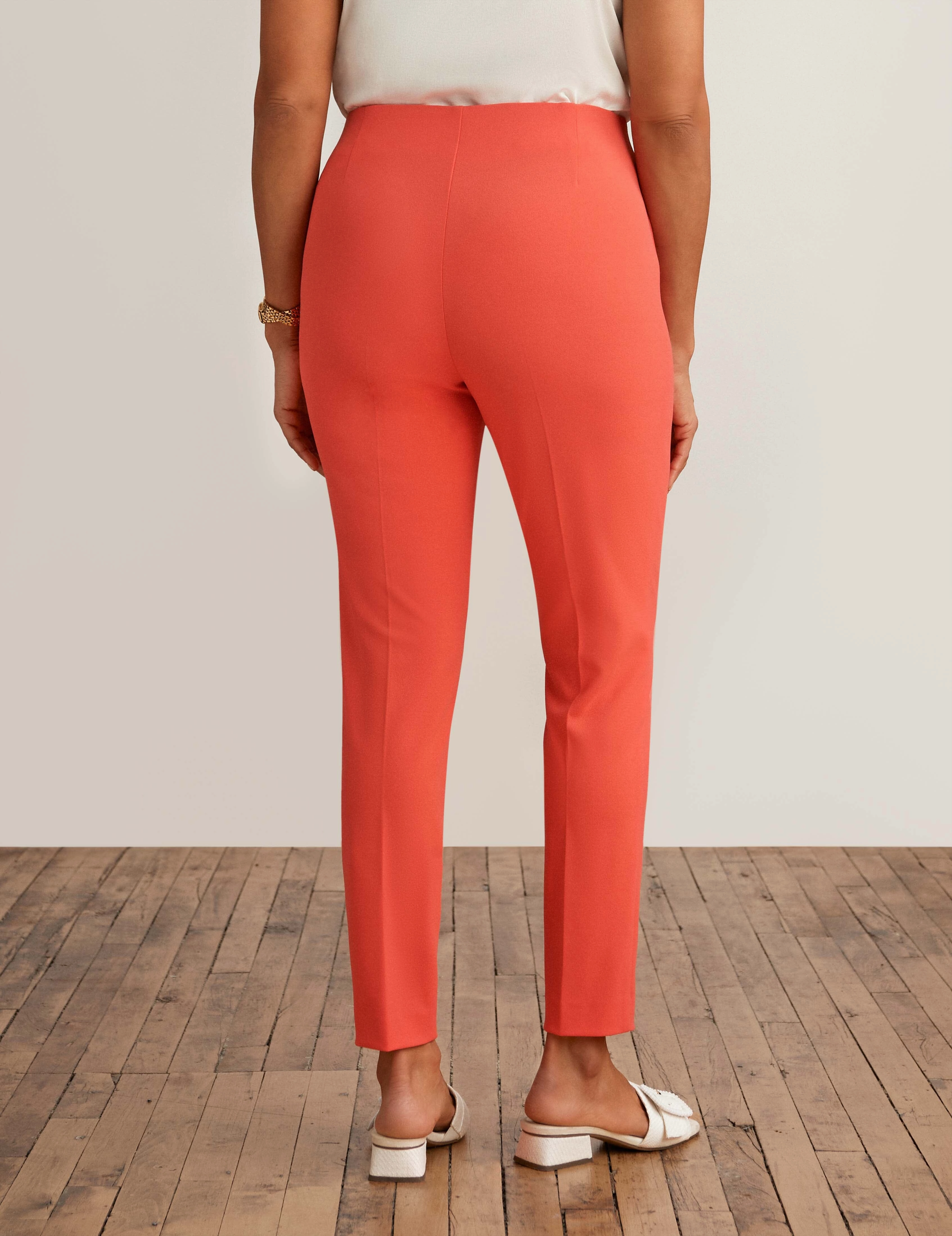 Pull On Hollywood Waist Slim Ankle - Sale