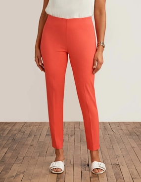 Pull On Hollywood Waist Slim Ankle - Sale