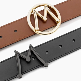 Reversible Italian Calfskin Strap / Interchangeable Dual Buckles