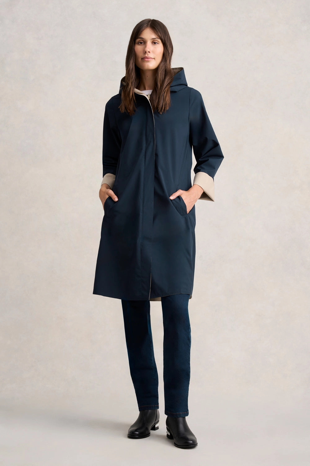 Reversible Raincoat - Ink & Stone