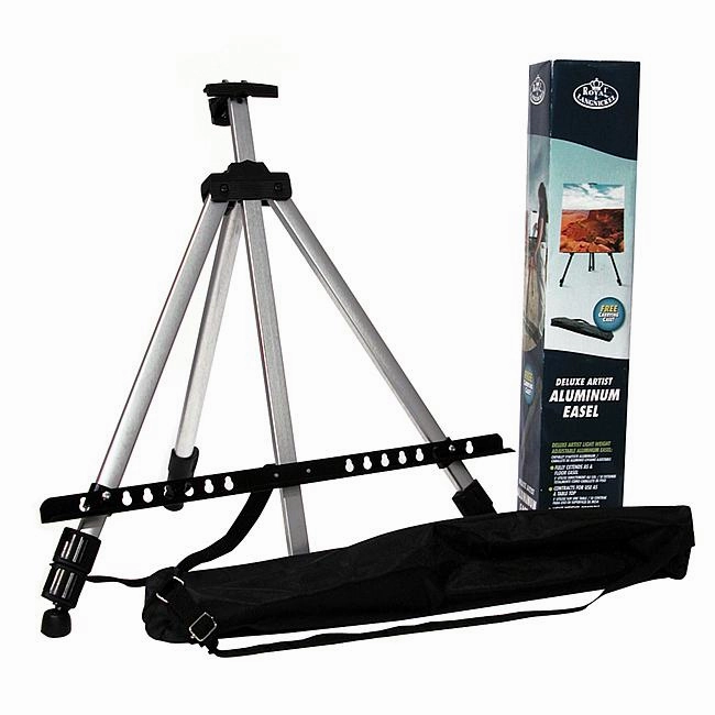 Royal & Langnickel REA2001 Essentials - Adjustable Artist Aluminum Painting Easel
