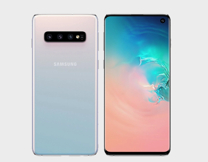 Samsung Galaxy S10 SM-G973F/DS 128GB 8GB Dual SIM Factory Unlocked (Prism White)