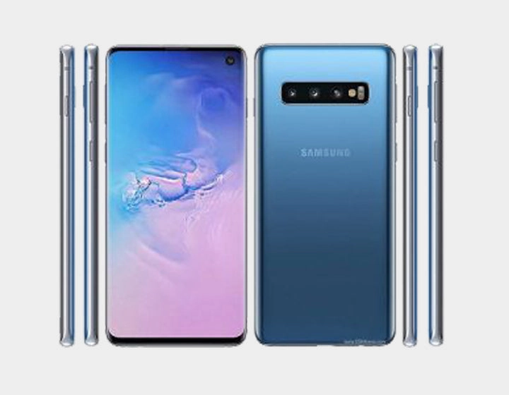 Samsung Galaxy S10 SM-G973F/DS 128GB 8GB Dual SIM GSM Unlocked - Prism Blue