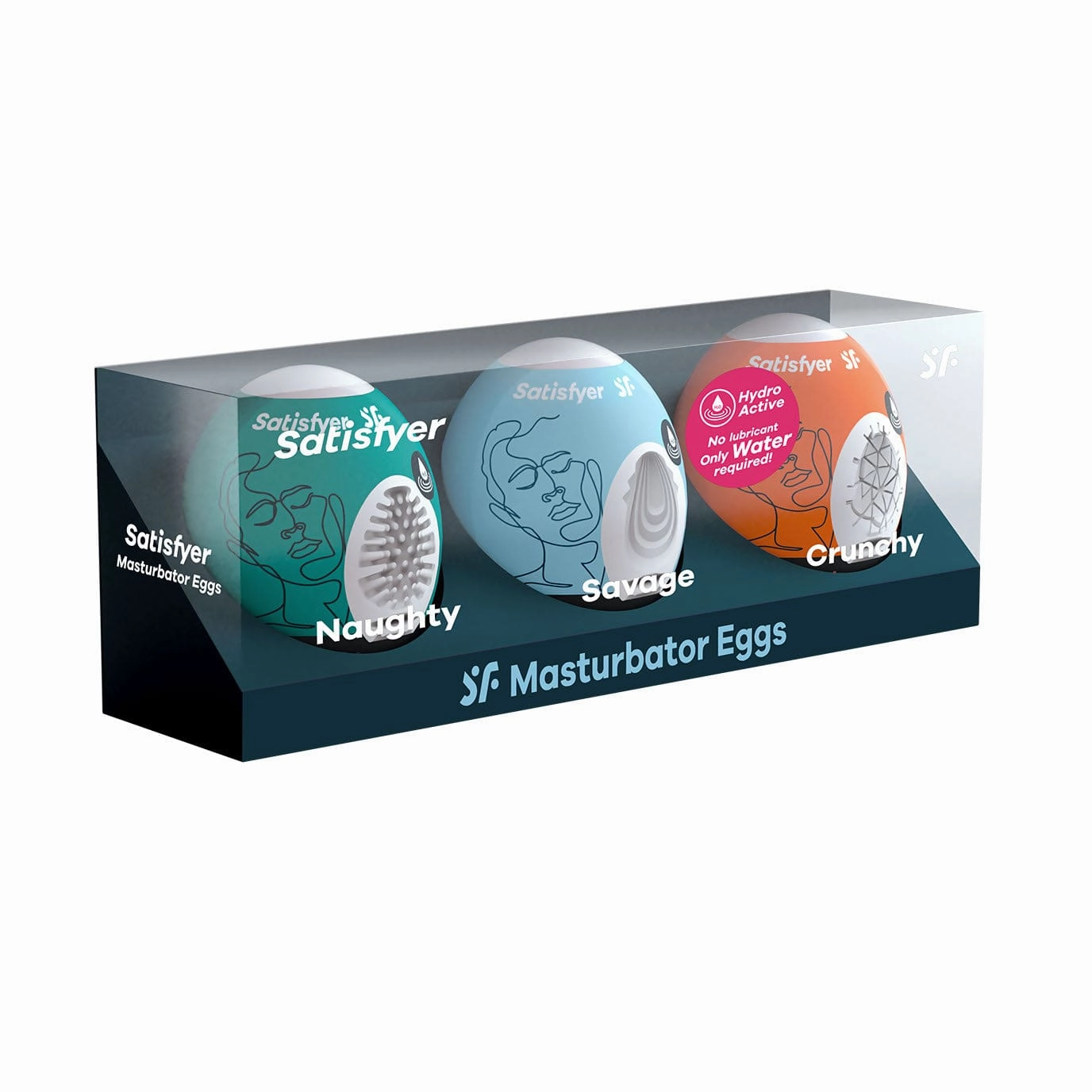 Satisfyer - 3 Piece Masturbator Egg Set