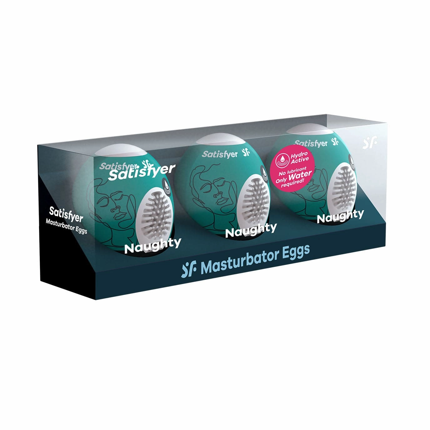 Satisfyer - Crunchy Masturbator Egg (Green)