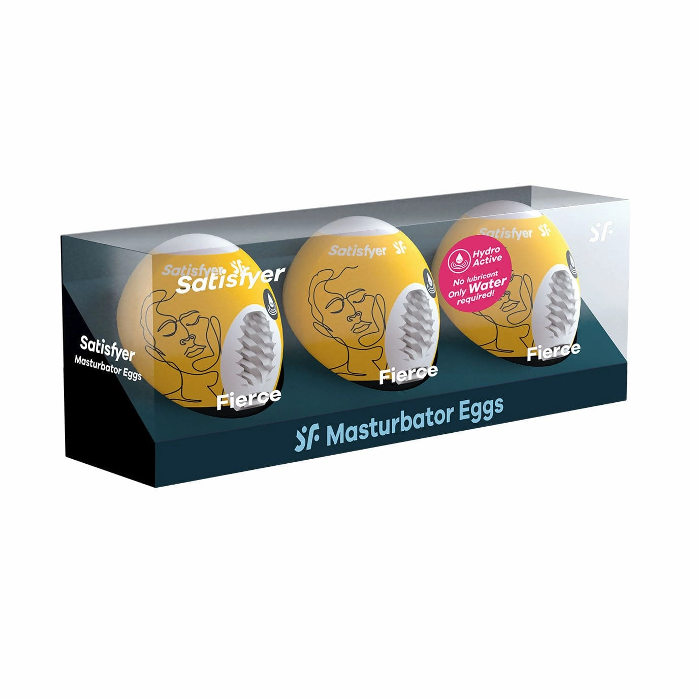 Satisfyer - Fierce Masturbator Egg (Yellow)