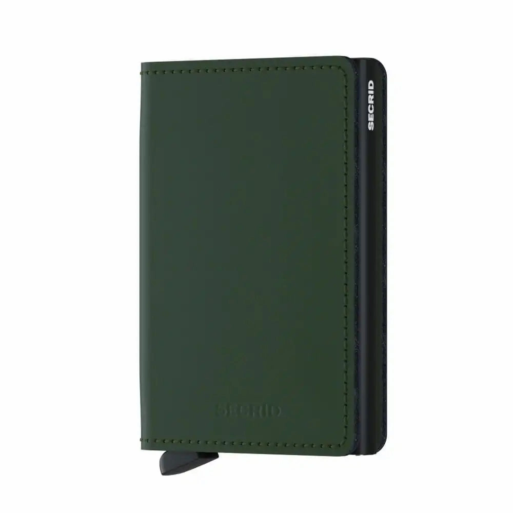 Secrid Slim Wallet Matte Green/Black