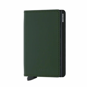 Secrid Slim Wallet Matte Green/Black
