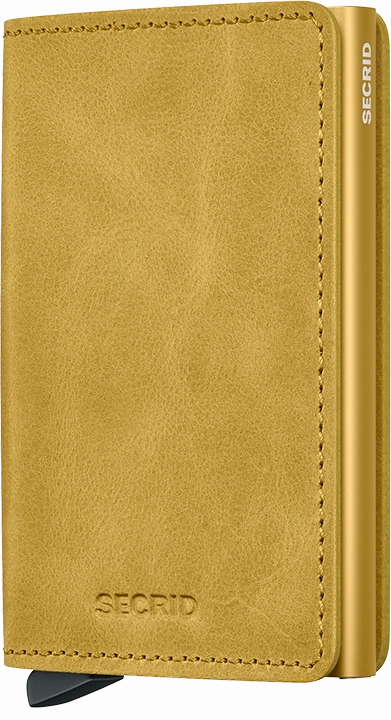 Secrid Slim Wallet Vintage Yellow