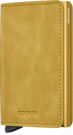Secrid Slim Wallet Vintage Yellow