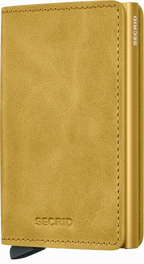 Secrid Slim Wallet Vintage Yellow