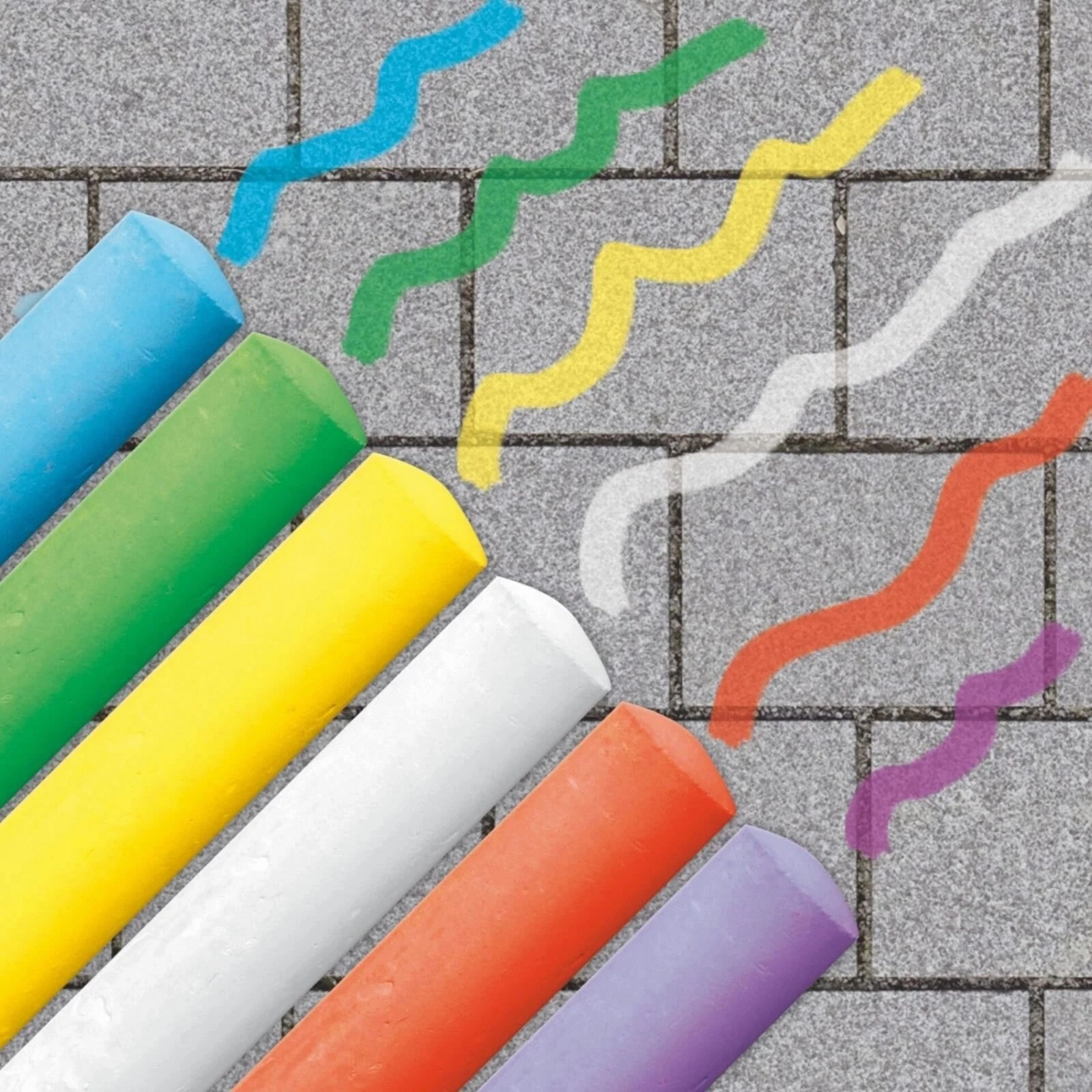 SES Creative Playground Chalk 6 pcs