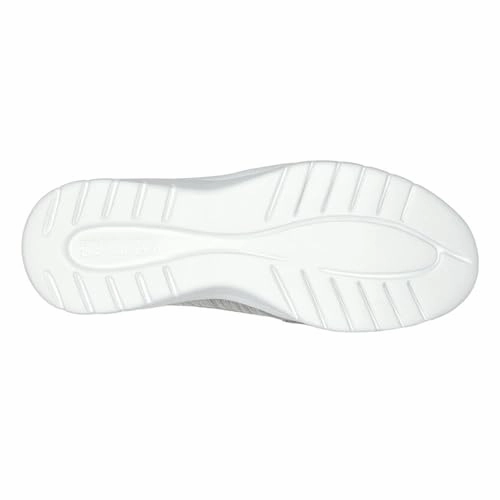 Skechers 136453 Women's On-the-GO Flex - Ashore Slip-On Boat Shoe | Gray | Size 8 | Vegan | Machine Washable