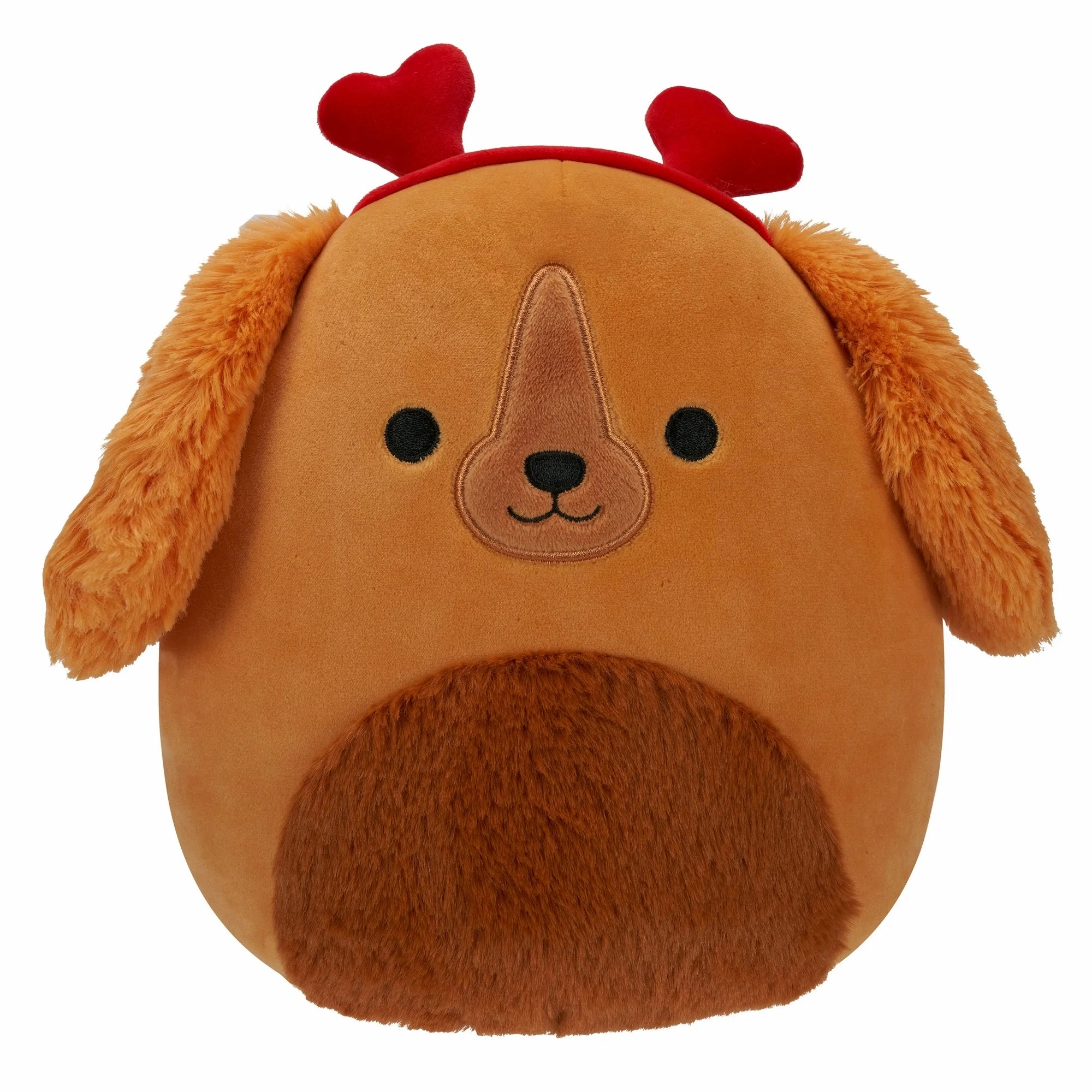Squishmallows 42544 8 Inch Corinna The Tabby Cat   8 inch Finley The Retriever Valentine Plush, 2-Pack