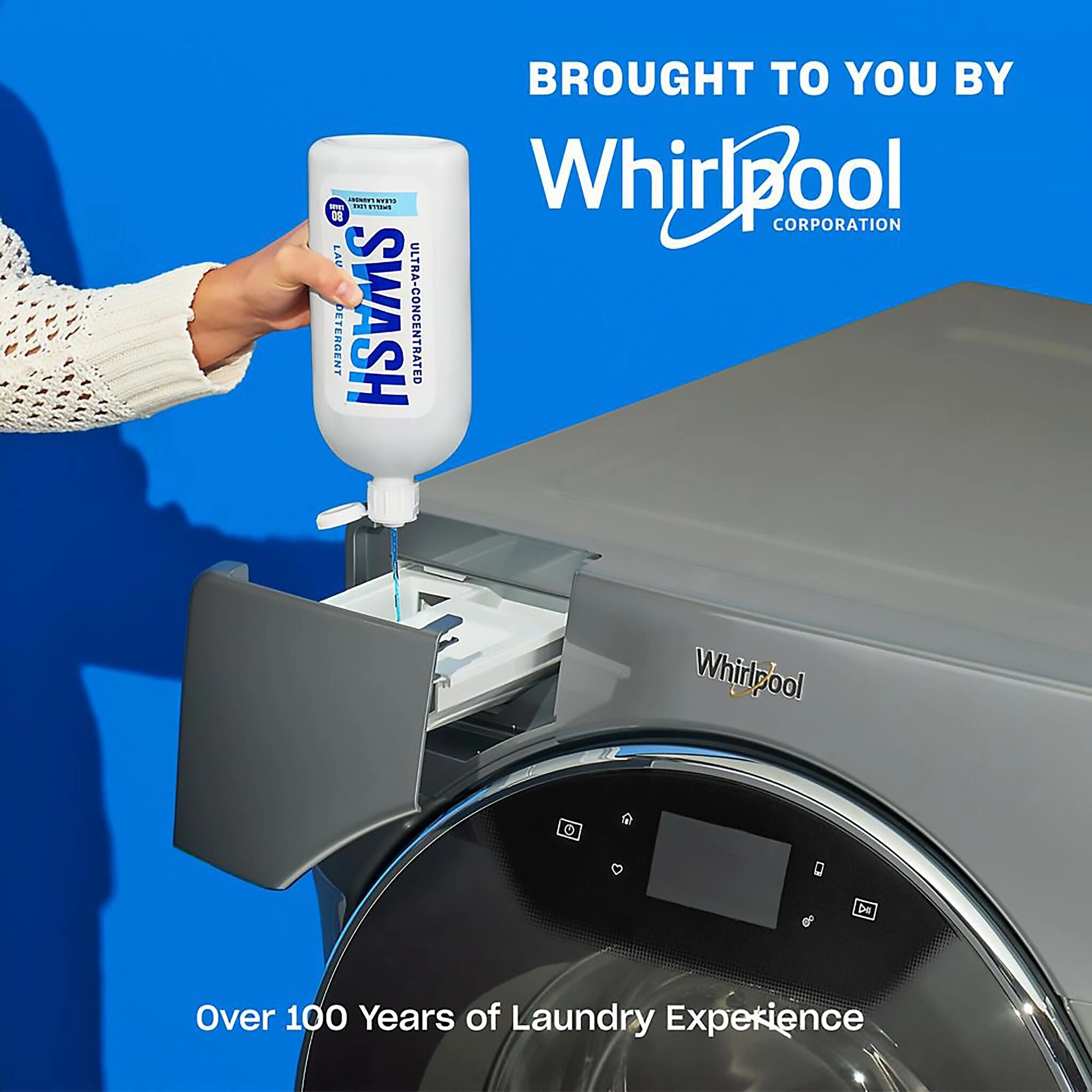 Swash Smells Like Nothing Liquid Laundry Detergent - SWHLDLFF2BS