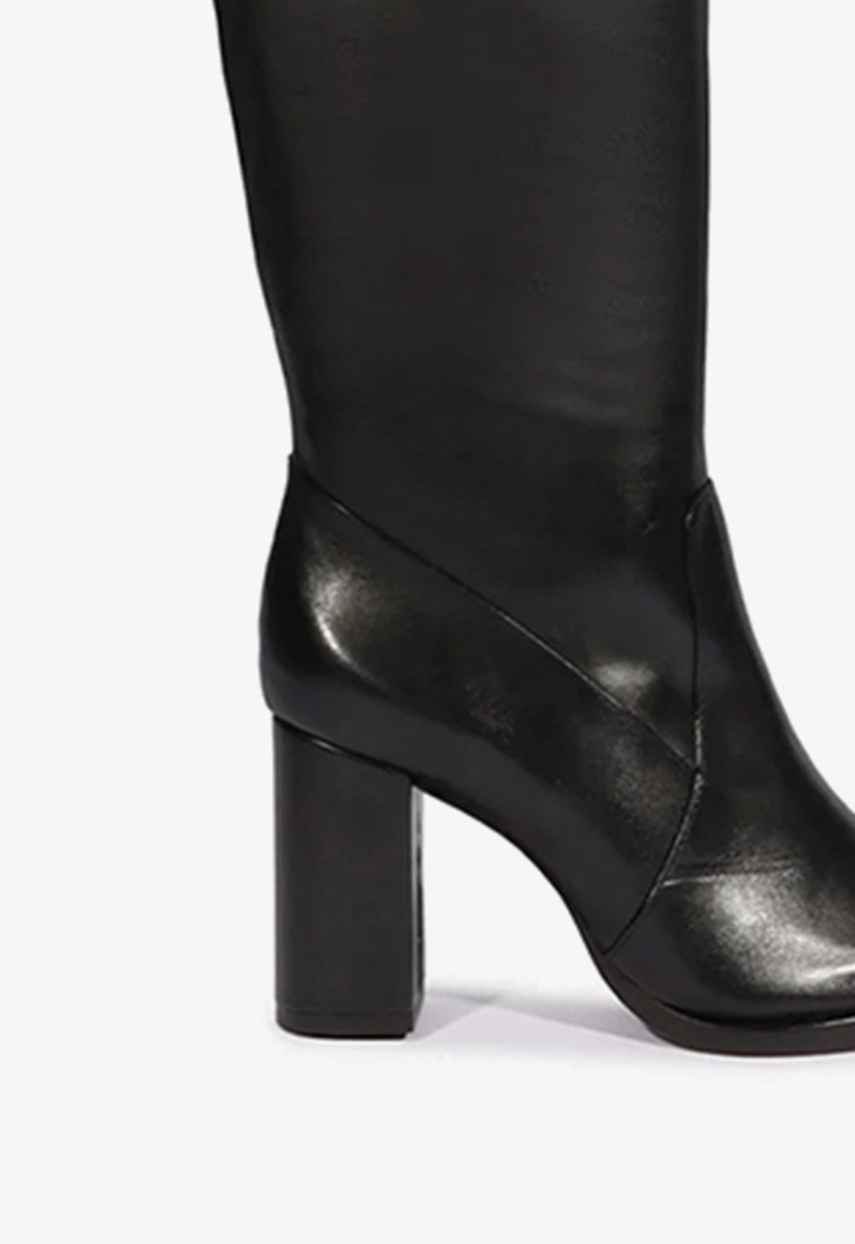 Terrance Over the Knee Block Boot