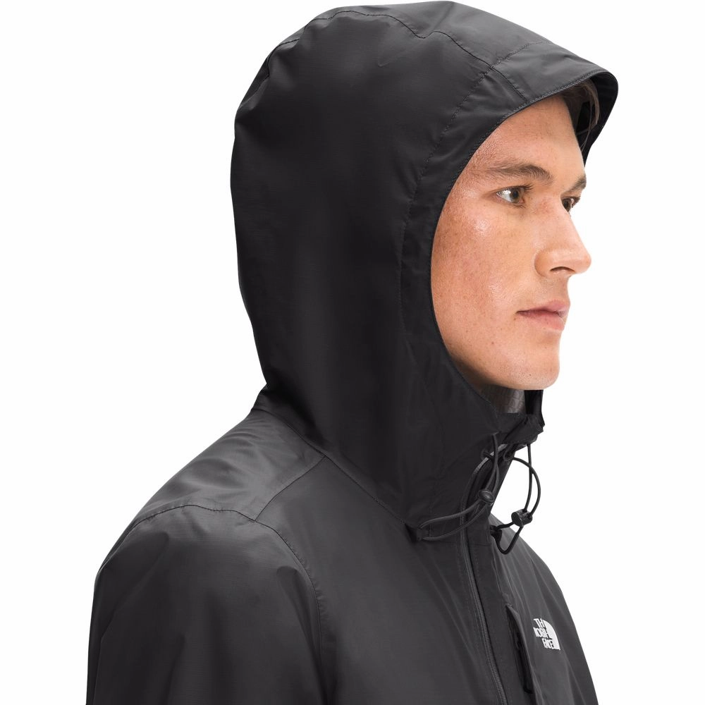 The North Face NF0A7QAW Alta Vista Jacket for Men - TNF Black - Large - Waterproof & Windproof