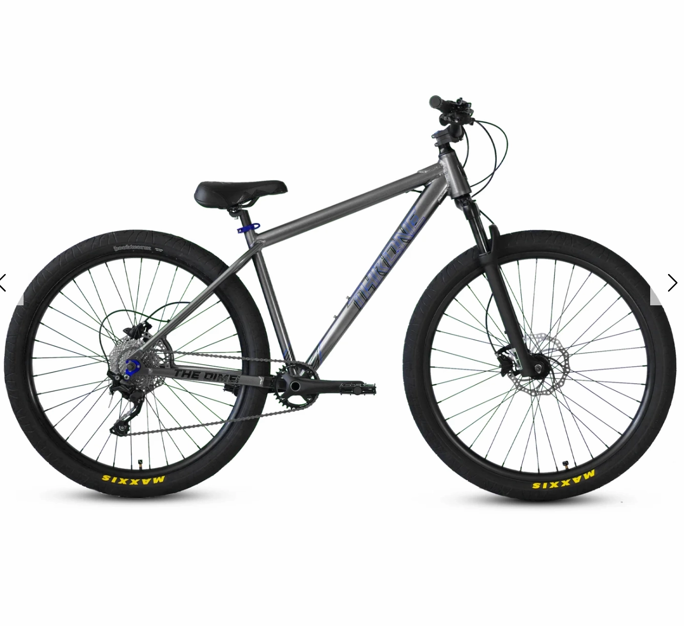 Throne Cycles The Dime MTX-Dime Metal Grey BMX Bike