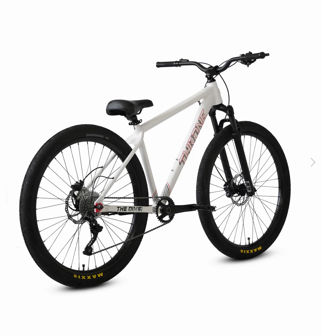 Throne Cycles The Dime MTX- White Savage BMX Bike