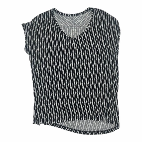 Top Ss By Loft In Black & White, Size:Xs