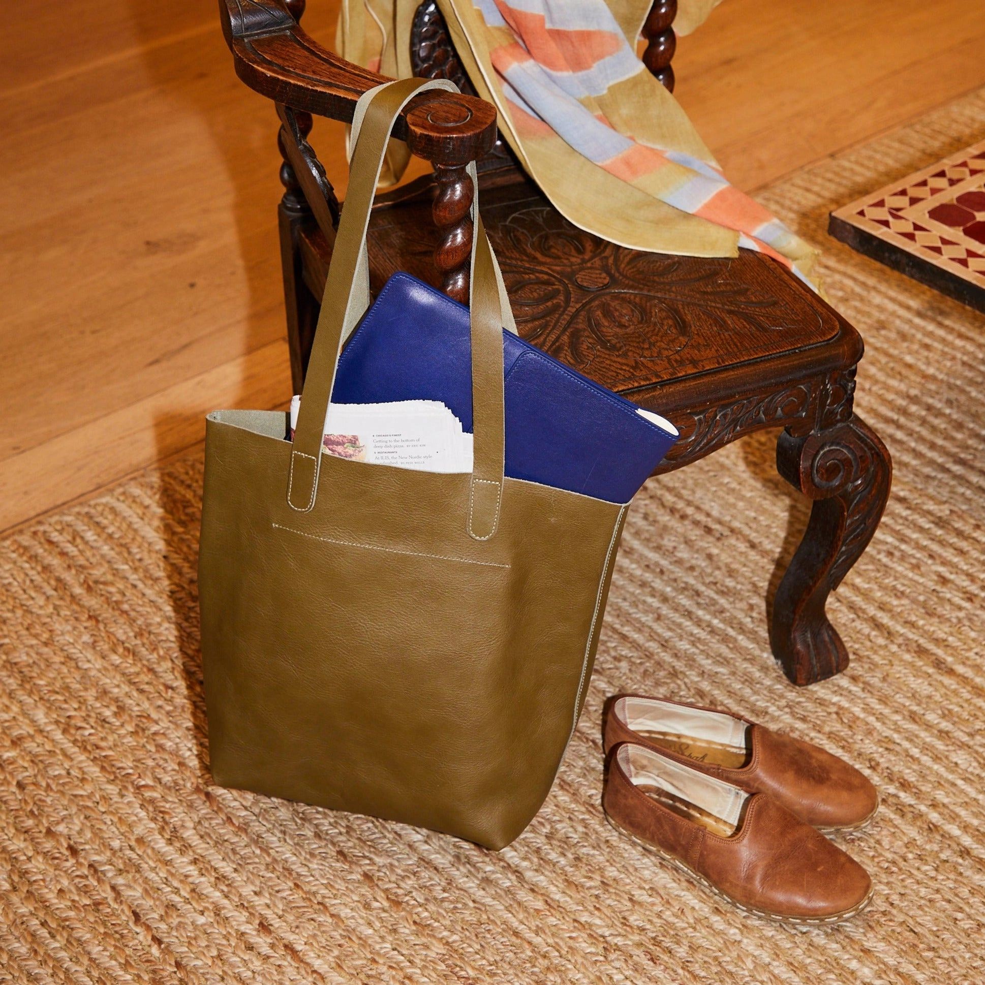 Traveler Tote - Olive