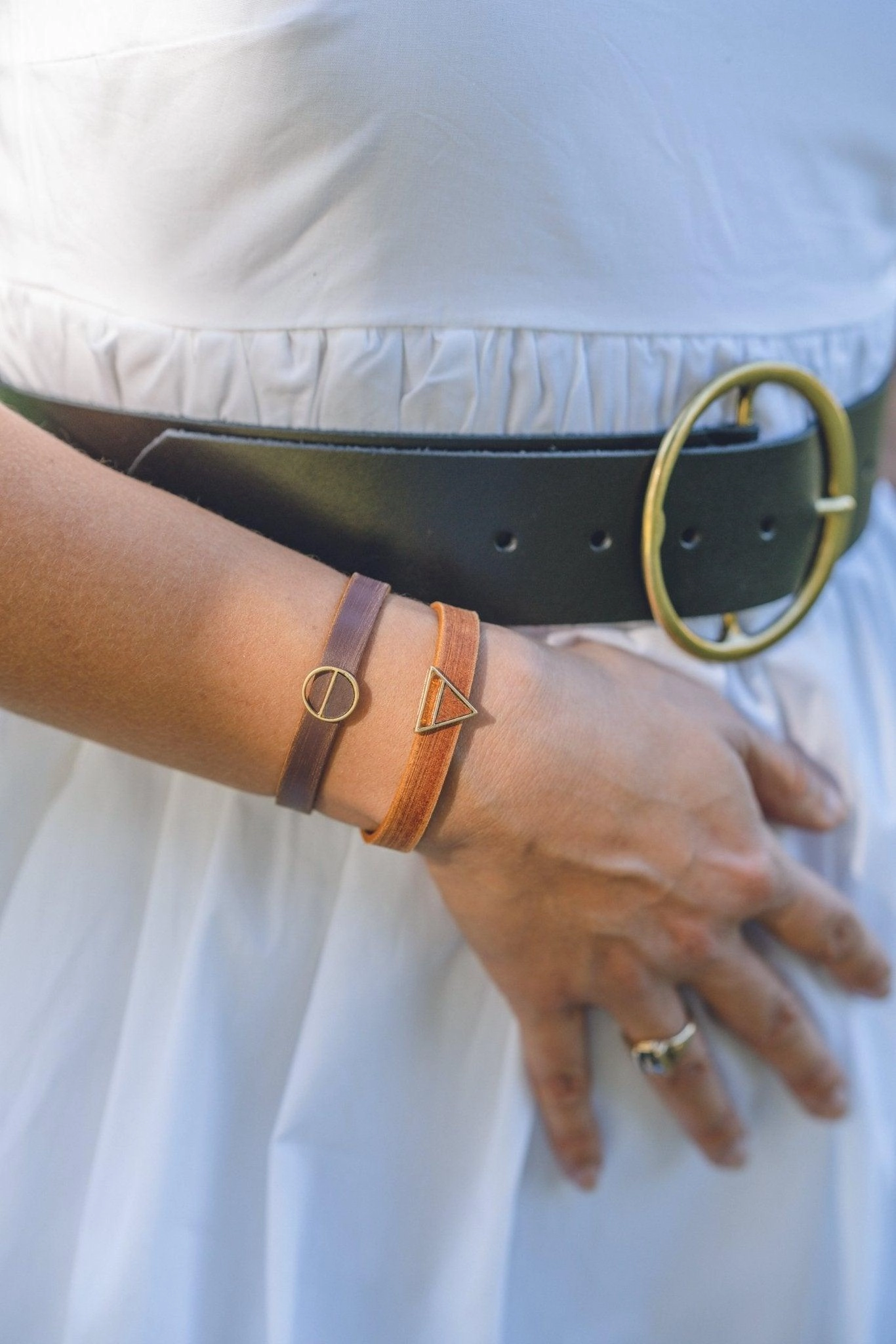 Try Again Leather Bracelet
