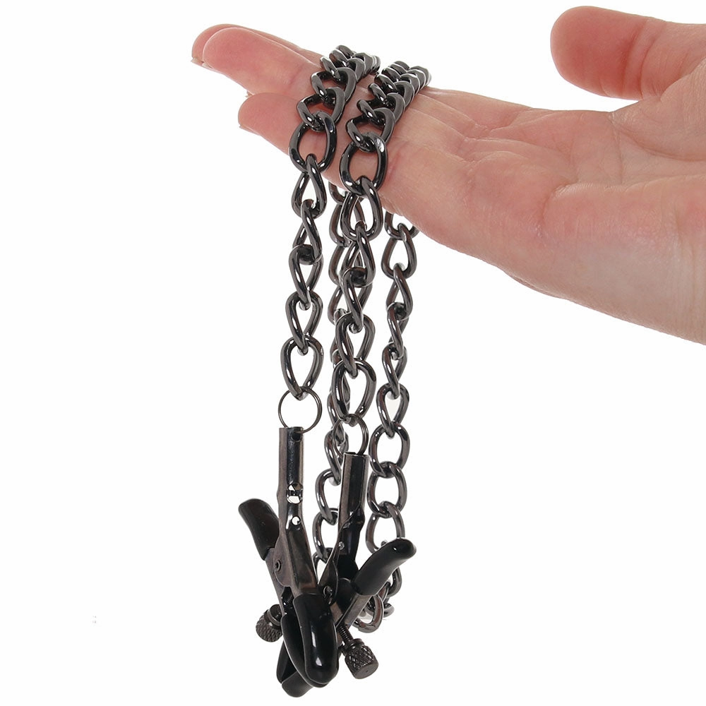 Velvet Noir Collar & Removable Clamps
