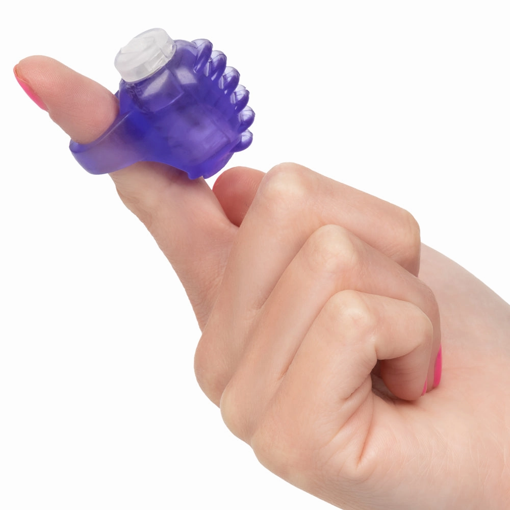 Vibrating Textured Finger Teaser Ring