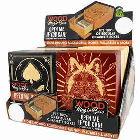 Wood Magic Storage Box - 6 Pieces Per Retail Ready Display 28261