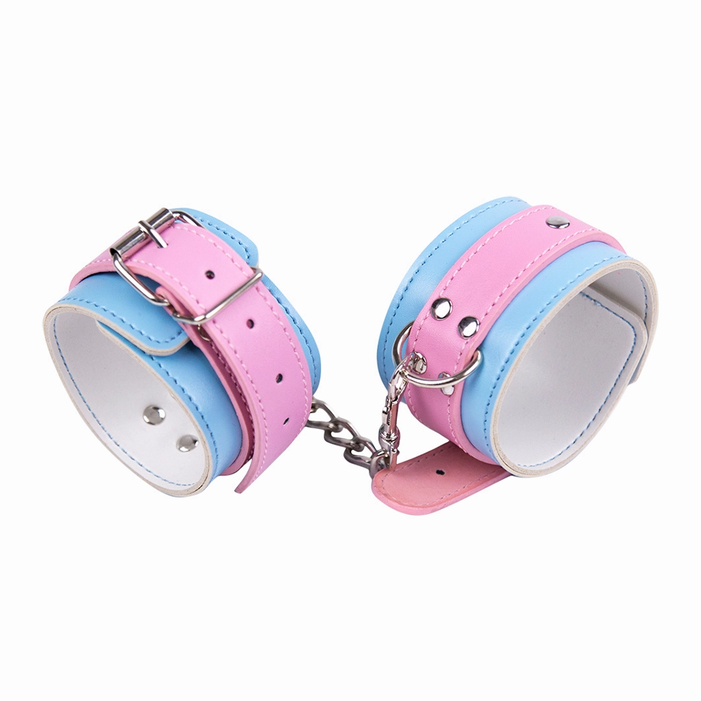 Yiwu Transgender Pride Faux Leather Ankle Cuffs