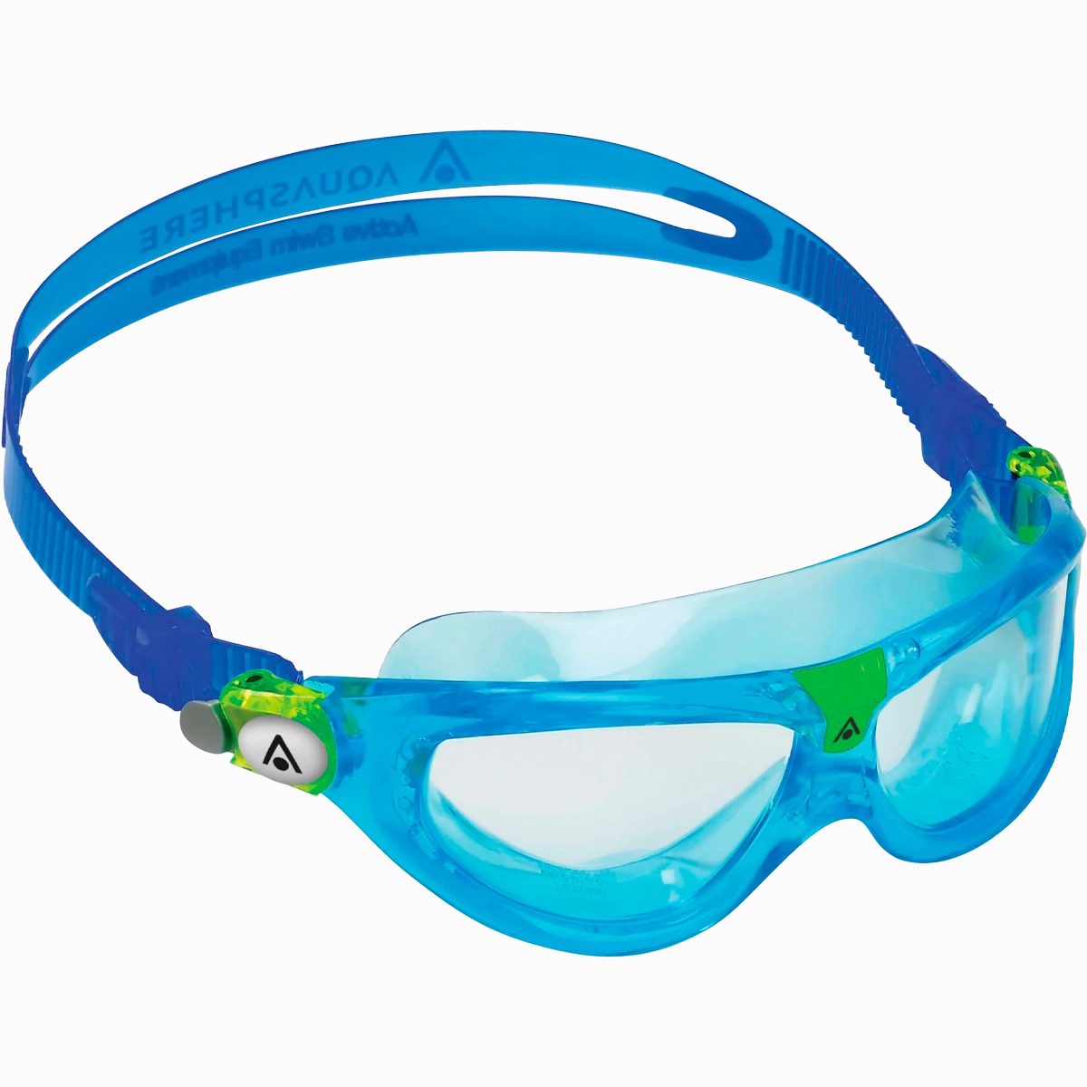 Youth Seal Kid 2 - Aqua/Lime Clear