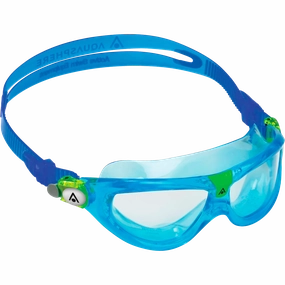 Youth Seal Kid 2 - Aqua/Lime Clear