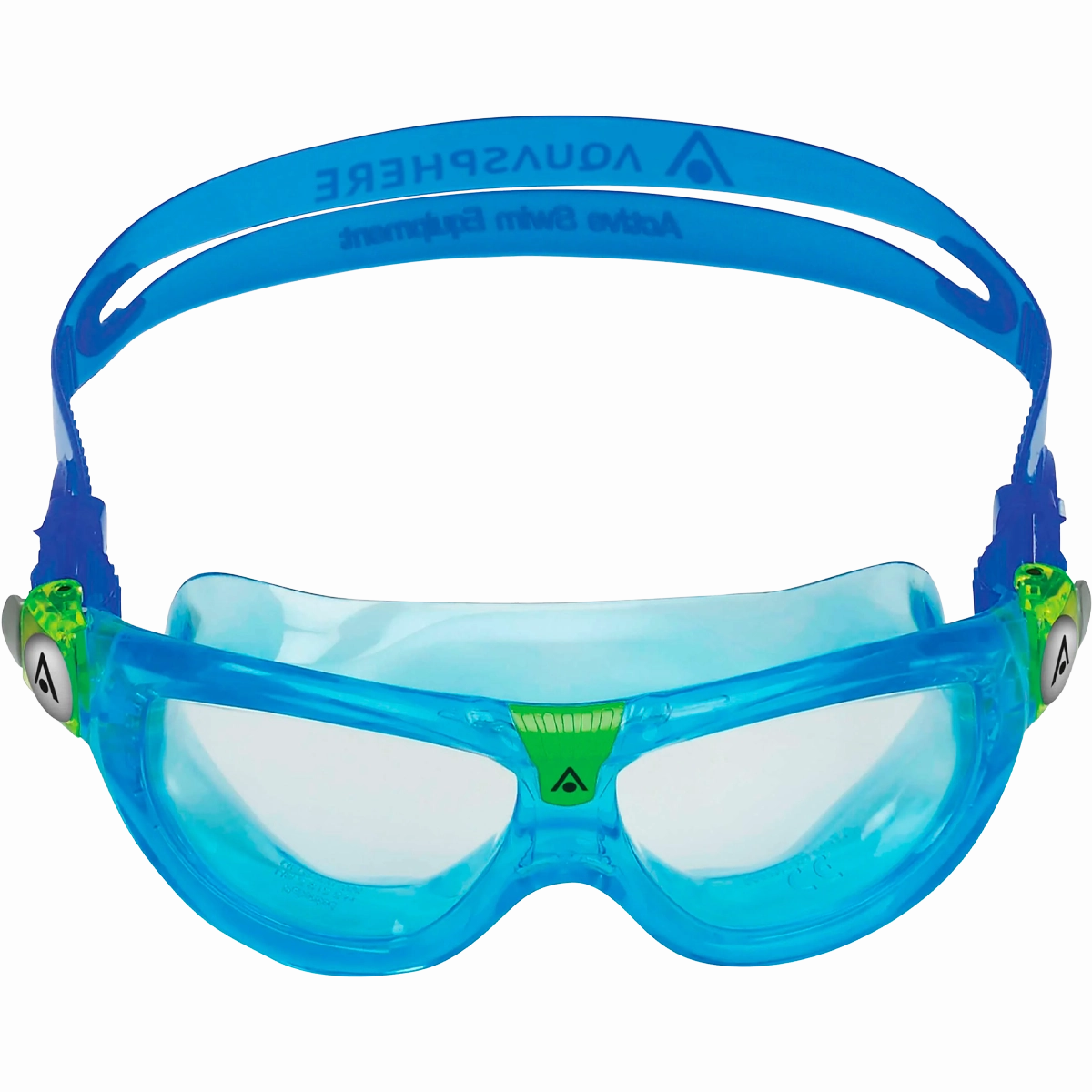 Youth Seal Kid 2 - Aqua/Lime Clear