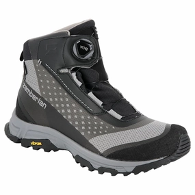 Zamberlan 166 Mamba Mid GTX RR BOA Hiking Boots for Men - Black - 12M